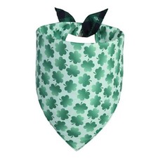 St. Patrick's Day Dog Bandana 1PCS, Green Scarf for Large st patricks day-25