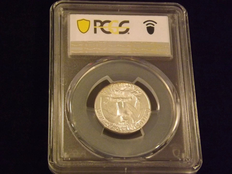 1963 25C Washington Quarter DDO PCGS MS 64 - Image 2 of 2
