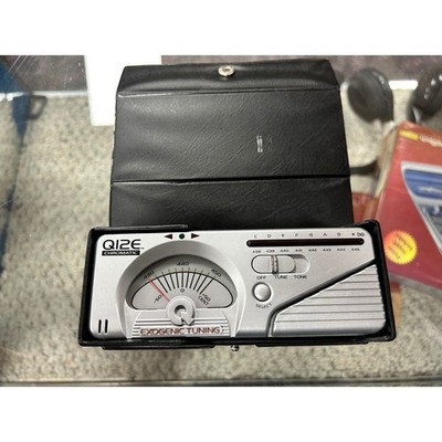 Q12E Chromatic Tuner Exogenic Tuning Guitar Bass Violin untested no power cord