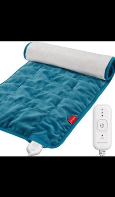 Comfytemp Weighted Heating Pad for Back & Cramps, Father's Day Gifts, Birthday