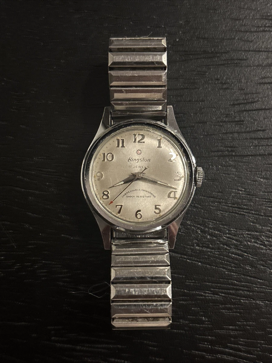 【希少】KINGSTON 手巻き ホワイト ムーンフェイズ デイデイト Kingston Men Wristwatches for sale | eBay
