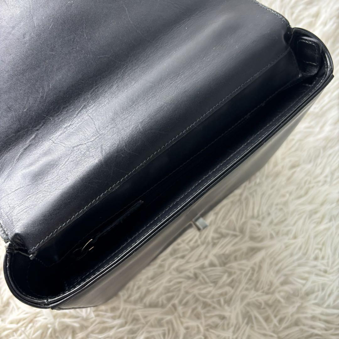 Beautiful item✨GUCCI shoulder bag 2way Black leather used Beautiful item✨GUCCI shoulder bag 2way Black leather used