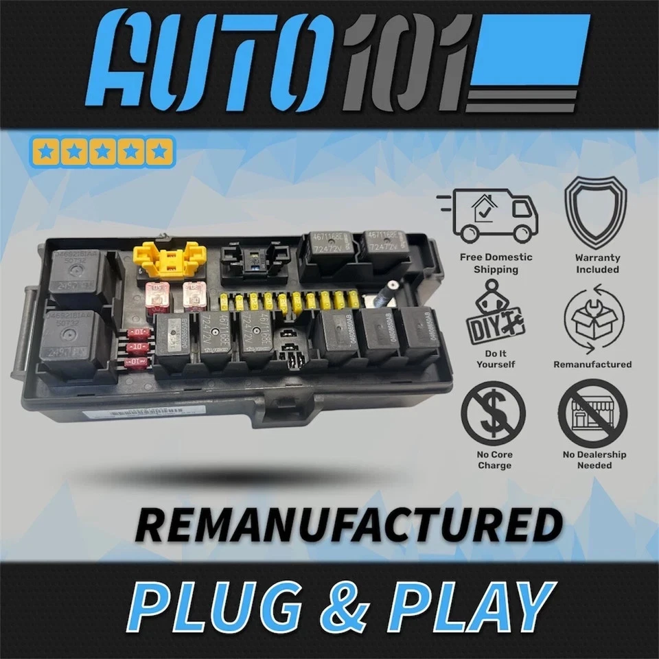Dodge Durango/Chrysler Aspen 2007-2008 reconstruido TIPM 04692192 PLUG&PLAY Foto 2 de 4