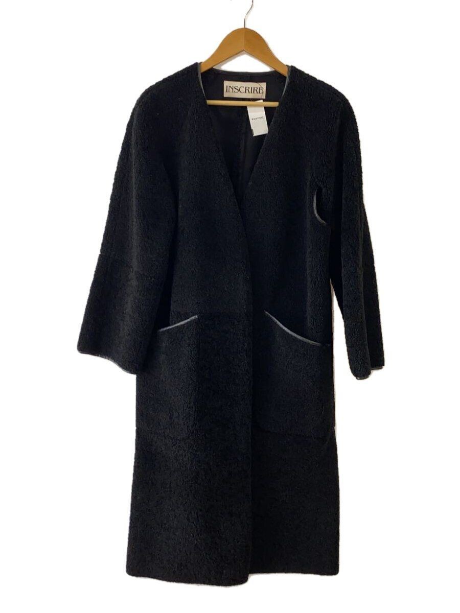 ALTRA Cappotto AMAN Altro Fodera Finta Mouton 38 Poliestere BLK 18aw ct13