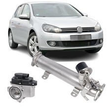 AGR-Ventil Abgasrückführung Kühler für VW Golf 6 5K1 2.0 TDI CBDC CBAA CBAB CBBB