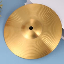 3 Pieces Percussion Instruments for Adults Brass Cymbals Drum Mute Pads