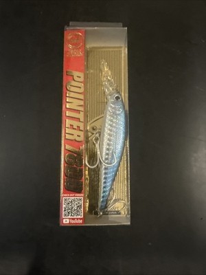 Lucky Craft - Pointer 78DD Zebra Aurora Black