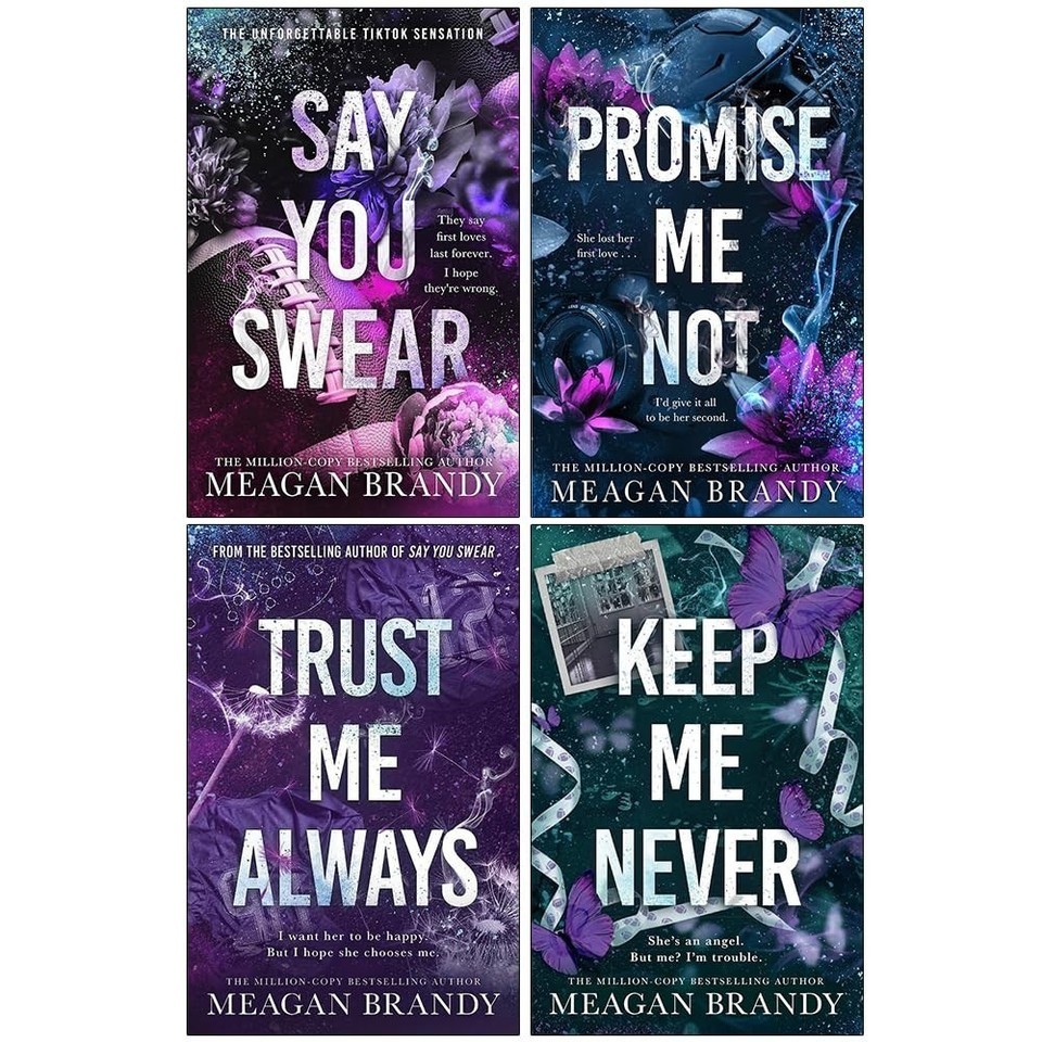 Boys of Avix Series 4 Books Collection Set By Meagan Brandy Trust Me Always,Keep