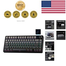 X Aula F75 MAX: Versatile Wireless Mechanical Gaming Keyboard with Smart Screen