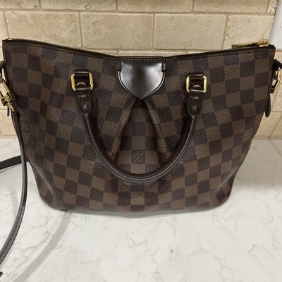 AUTHENTIC Louis Vuitton Sienna PM damier ébène