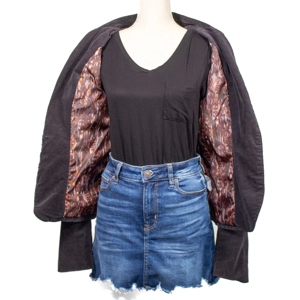 Chaqueta Blazer Calvin Klein Jeans Pana Para Mujer Talla Grande Foto 3 de 4