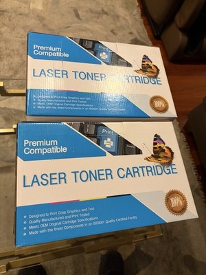 Lot of 6 Premium Compatible Brother TN850 (TN-850) Laser Toner Cartridges.