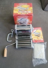 IMPERIA dal 1932, RED, iPasta Progressive Italian Pasta Making Machine, Manual