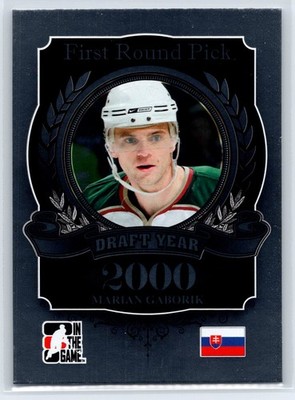 2012-13 In The Game Draft Prospects Marian Gaborik Slovakia #121