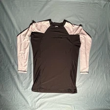 Sanabul Mens Long Sleeve Crew Neck Fight For It MMA Black T Shirt