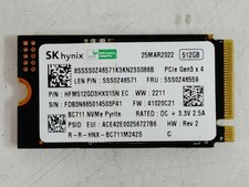 SK Hynix BC711 HFM512GD3HX015N 512 GB PCIe Gen3 42mm Solid State Drive