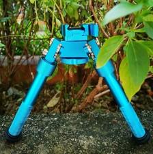Support QD bipied de fusil V8 inclinable réglable 360 degrés 6,5" - 9" pour chasse au fusil