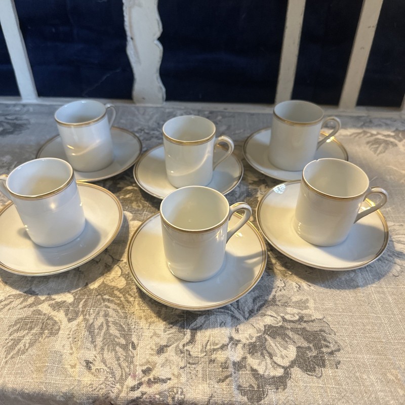 Andrea by Sadek Vintage Espresso Demitasse Cup and Saucer Set Made in Japan