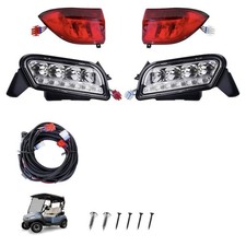 Golf Cart LED Light Kit for Club Car Tempo,LED Headlight  Tail Light Kit Fit...