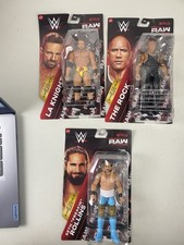 WWE Netflix RAW - The Rock,seth freakin rollins,la knight brand new sealed