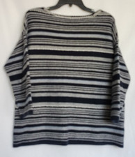 CHAPS Cotton 3/4 Sleeve Tunic Size L Stitch Detail