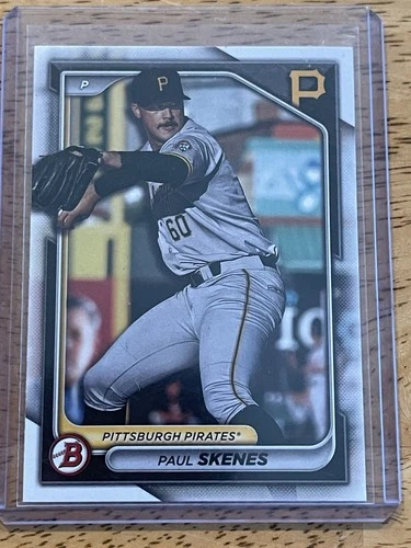 2024 Bowman Prospects Paul Skenes #BP-125 (RC) Rookie Card Pittsburgh Pirates