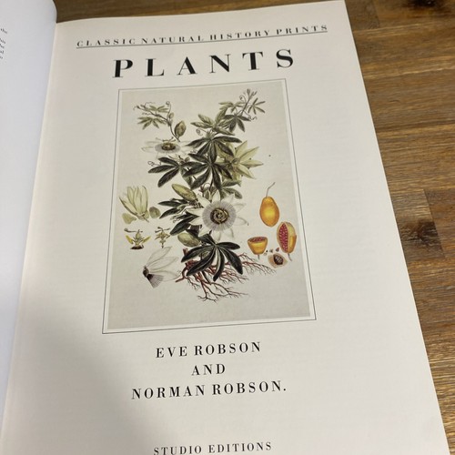 Eve, Norman Robson - Plants, Classic Natural History prints 1990 large book Art - Bild 8 von 9
