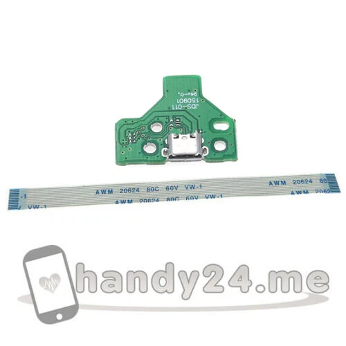 FÜR SONY Ladebuchse Für PS4 Controller USB Platine Board JDS-011 und Flexkabel