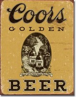 Schild 30 X 40 Cm Usa Coors Bier Reklame Usa Poster Vintage Shabby *053
