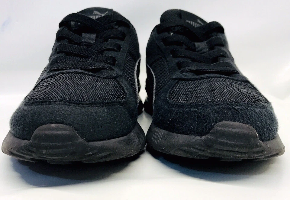 Puma Graviton Size 13 Black Boys Stretch Slip On Shoes Easy On And Off Sneakers - Image 3 of 4