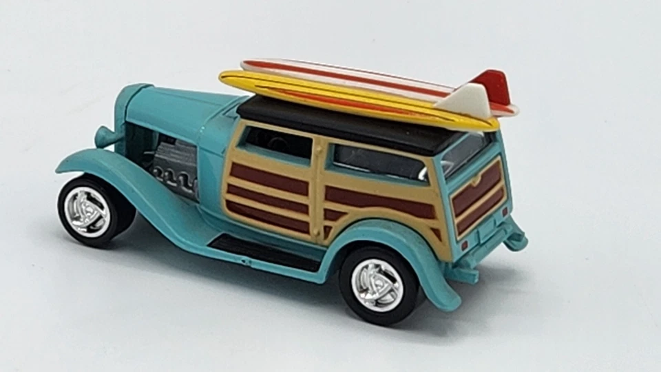 Johnny Lightning 1932 Ford Woody Surf Rods serie Dan Fink's Speedwagon SUELTO Foto 3 de 4