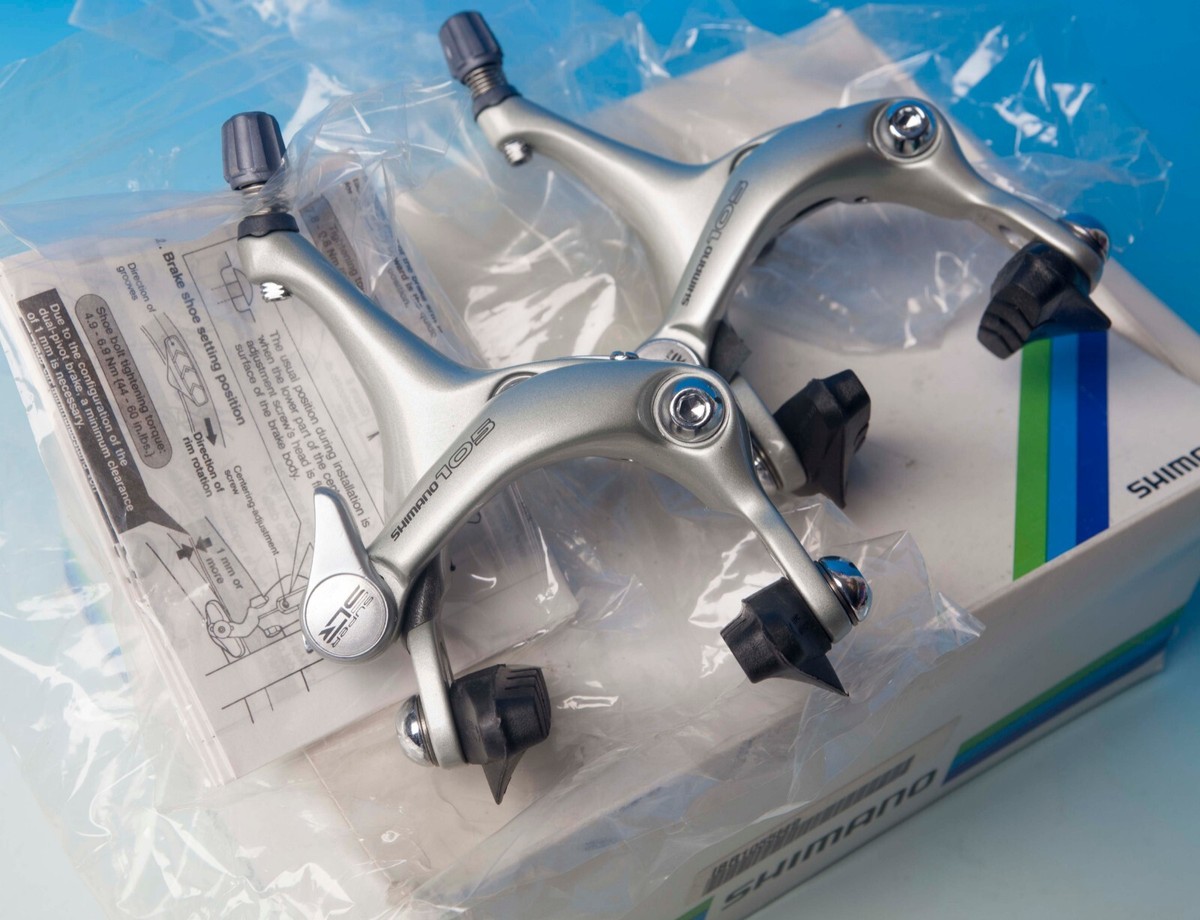 Paire De Leviers De Frein Shimano 105 BR-1055 – Neufs Morts (NOS) – Pour Vélo De Course
