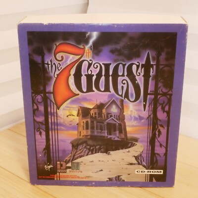 Jeu PC Collector - The 7th Guest - Boîte Big Box D'origine - Bon état (Lands Of Lore Mentionné)