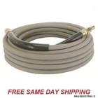 50 Foot Non-Marking Pressure Washer Hose - 4000 PSI 50 ft. Length 50' Gray
