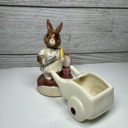 Peine de tijeras de colección para aderezar conejo con portador de dulces rosa Pascua de 5 - Imagen 1 de 7