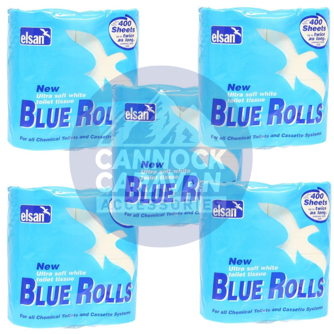 Elsan Blue 20 x Dissolvable Toilet Loo Rolls Caravan Motorhome Bulk Buy