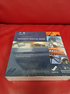 Maserati 2016 NAVIGATION MAP - EUROPE VERS Gran Cabrio / Gran Turismo / QP Autom