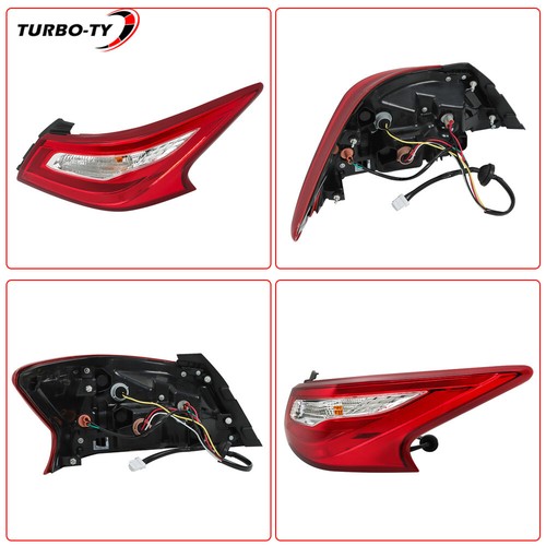 Single Right Taillight Lamp For 2016 2017 2018 Nissan Altima Replacement Chrome - Foto 5 di 12