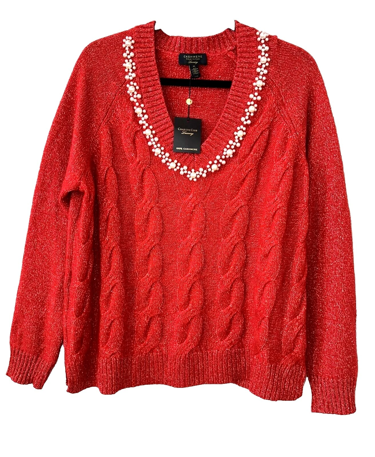 Suéteres Casual Charter Club Cachemira para Mujeres