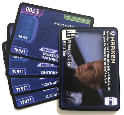 Firefly Game Gale Force Nine Replacement Part - Contact Card Deck Harken