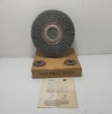 VINTAGE Sear/CRAFTSMAN Wire Wheel Brush-New(Open Box)-Made In USA.