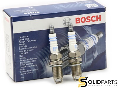 SUPER ZÜNDKERZEN für VW GOLF T4 T5 PASSAT POLO SHARAN VENTO 2x ORIGINAL BOSCH