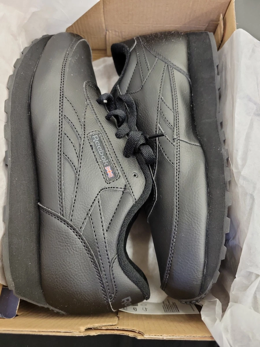 Reebok Classic Renaissance 4E Wide Black Solid Grey for Sale  display picture 1