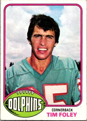 1976 Topps Football Tim Foley