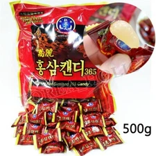 Korean Red Ginseng 365 Candy 500g Nutritious Energy Snack For the Aged Newest