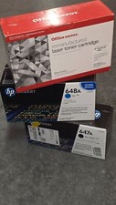 HP Laserjet Toner Cartridge Cyan 648A Black 647A  Office Depot Yellow