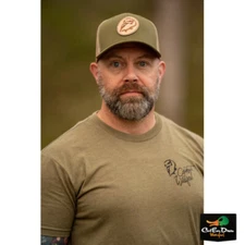 NEW COMBAT WATERFOWL - GREEN/KHAKI TRUCKER TURKEY PATCH