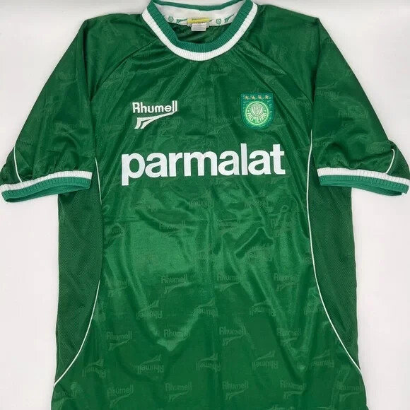 Rhumell Palmeiras シャツ Gサイズ Palmeiras 2000/2001 Home #10 ORIGINAL Rhumell VTG Rare Soccer