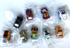 Lot of 9 Tomy Takara Metal Mini Cars-Racers New in Sealed Package