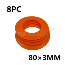 8pc Bucket Pin Shim 80MMx3mm For Caterpillar,Sumitomo,Komatsu Excavator
